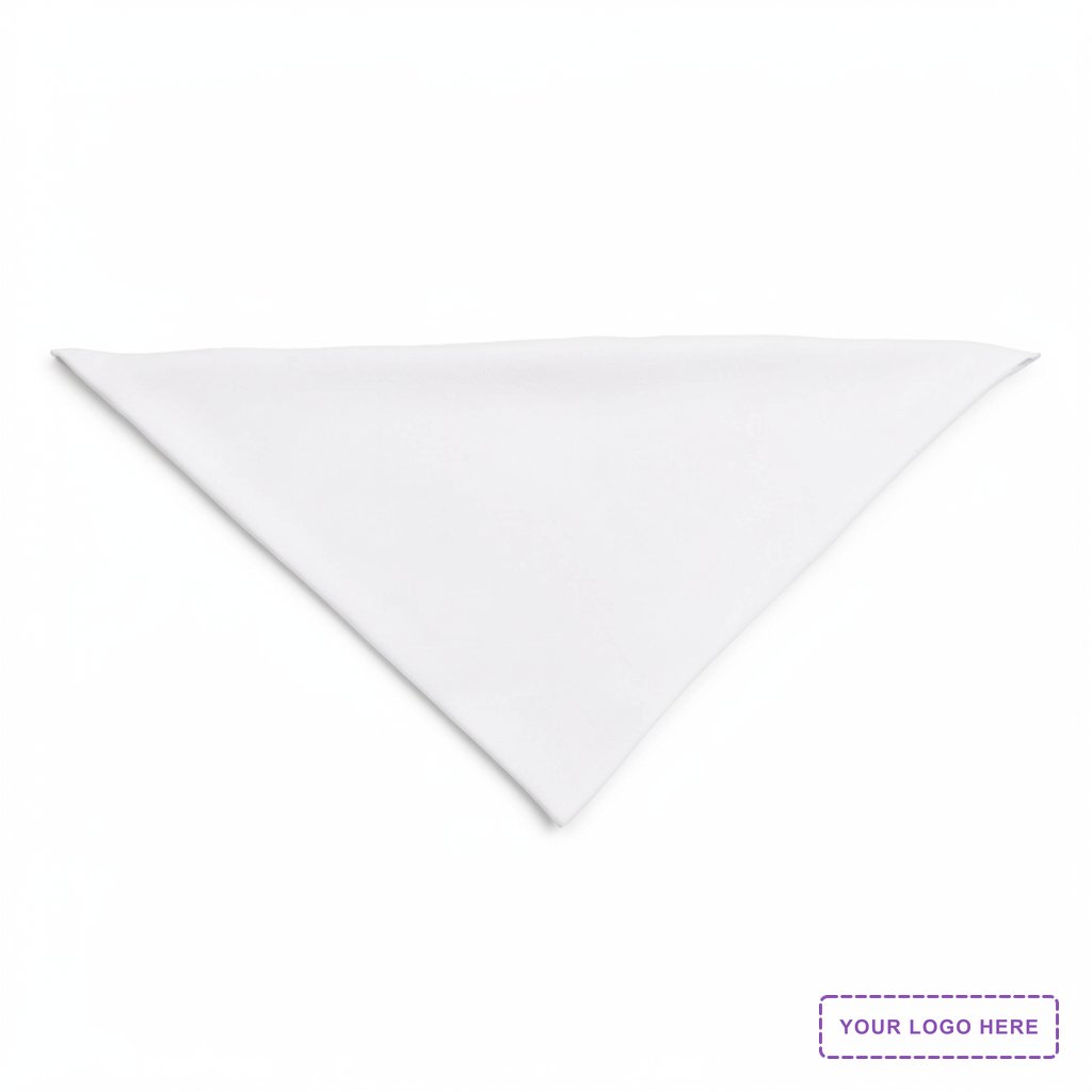 Large Full Color Sublimated Triangle Pet Bandana