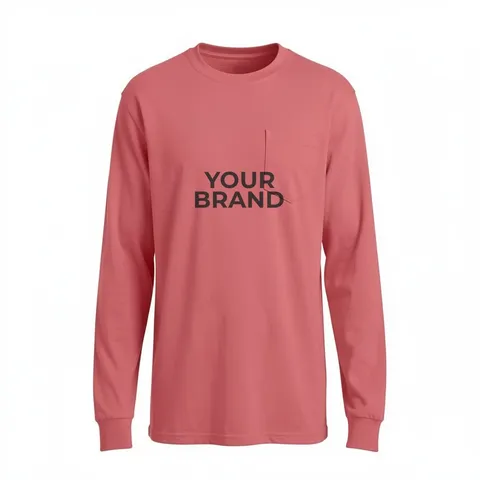 COMFORT COLORS Heavyweight Ring Spun Long Sleeve Pocket Tee. 4410