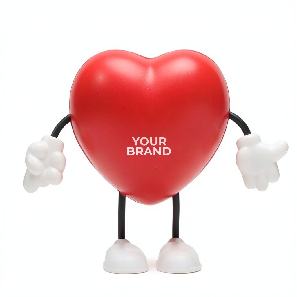Valentine Heart Stress Reliever Figure