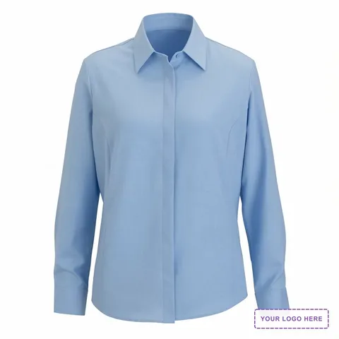 Flexbatiste Cafe Long Sleeve Ladies Shirt