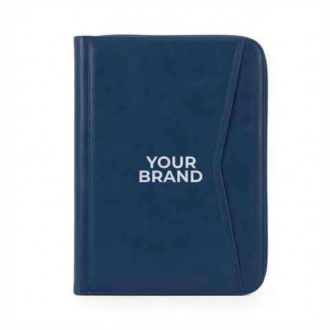 Next Gen Deluxe Zippered Padfolio - (3 Colors)