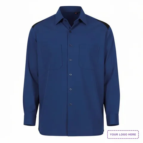 Men's Long Sleeve Performance Team Shirt - 6605