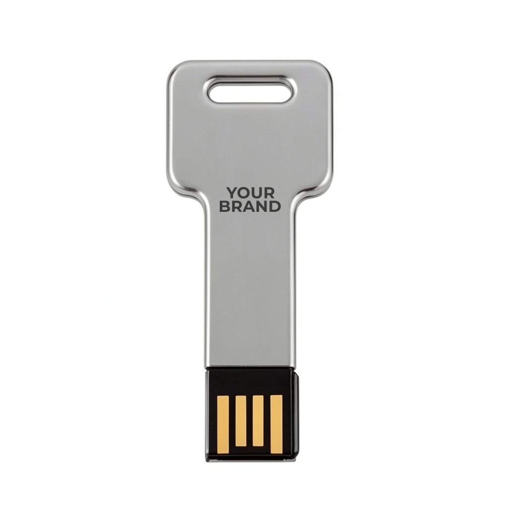 Universal Source® 16 GB Silver Key USB 2.0 Flash Drive