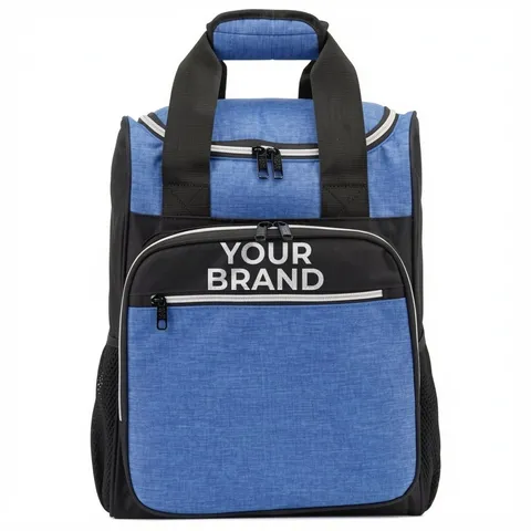 24-Can Heather Backpack Cooler Bag (3 Colors)