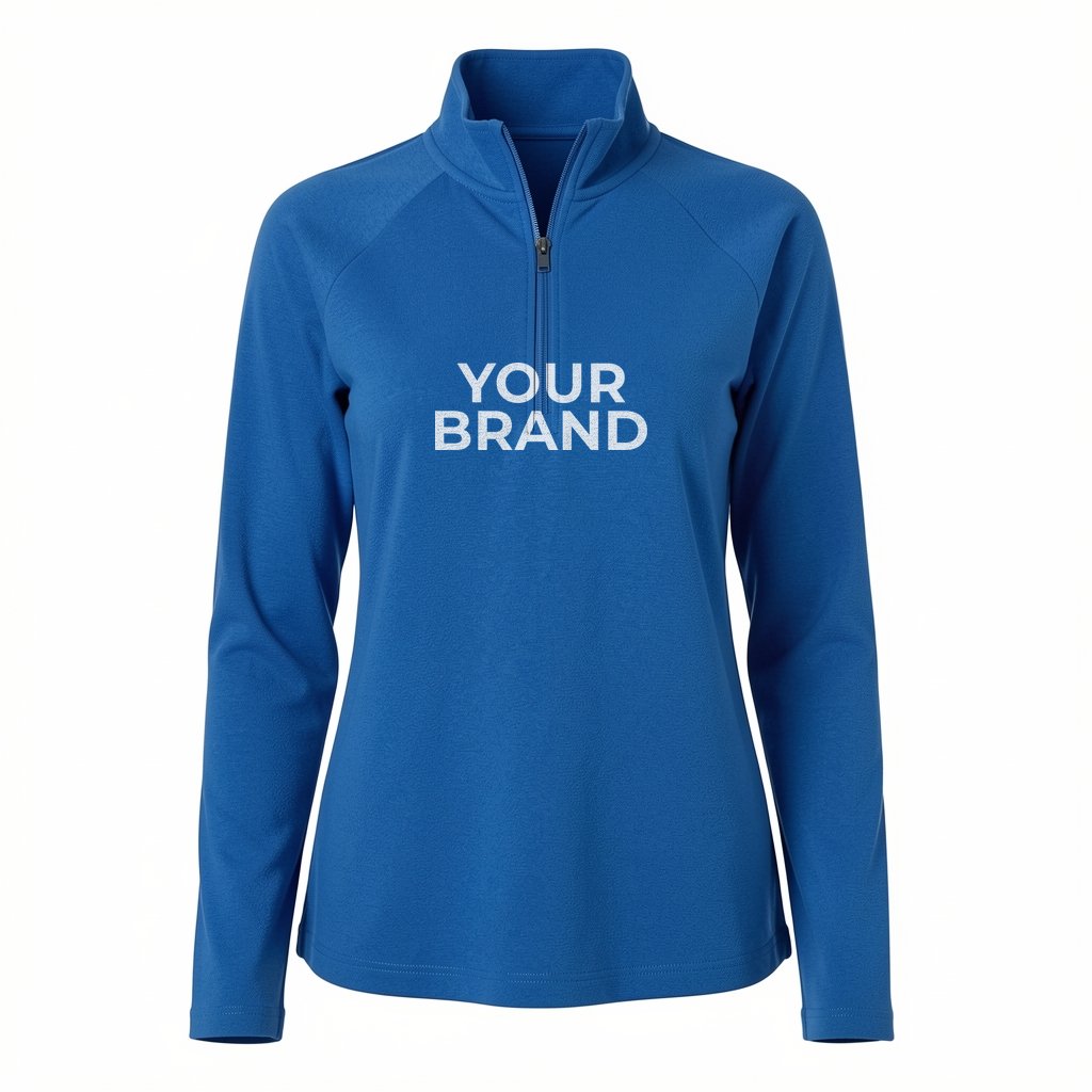 Women's Seaton Pebble Textured Quarter-Zip Pullover - DG402W