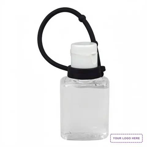 "SanPal S Connect" 0.5 oz Compact Hand Sanitizer Antibacterial Gel in Flip-Top Squeeze Bottle with C