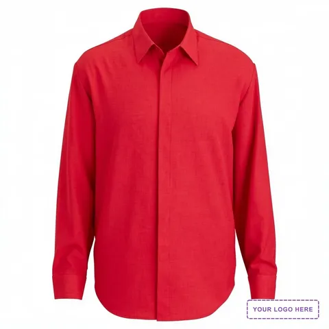Flexbatiste Cafe Long Sleeve Mens Shirt