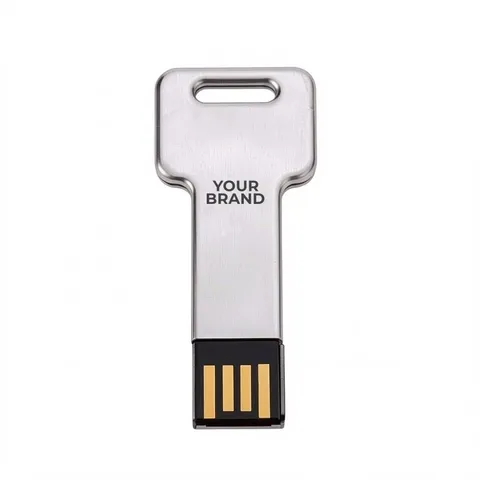 Universal Source® 2 GB Silver Key USB 2.0 Flash Drive
