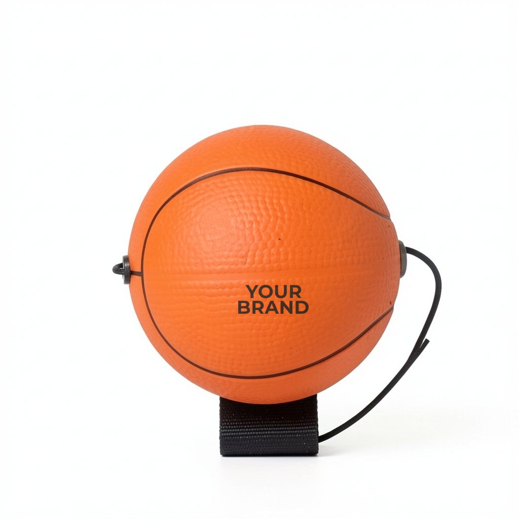 Basketball Stress Reliever Yo-Yo Bungee