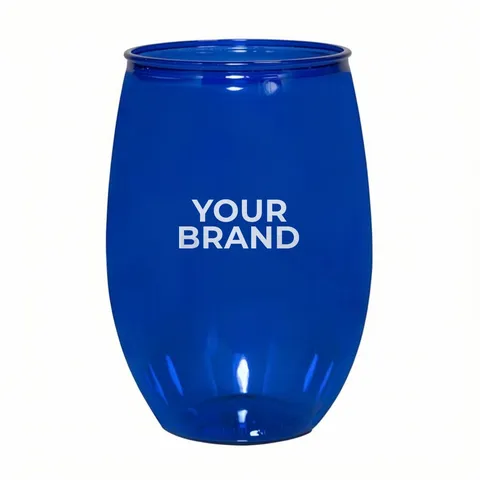 PET 16 oz. Stemless Wine Glass