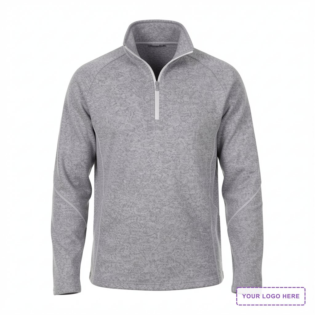 Unisex Bristol Sweater Fleece Quarter-Zip Pullover - DG792