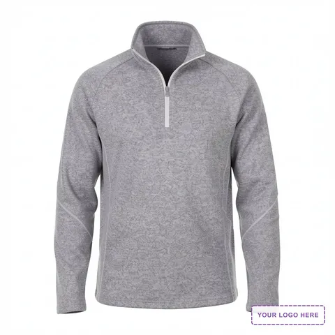 Unisex Bristol Sweater Fleece Quarter-Zip Pullover - DG792