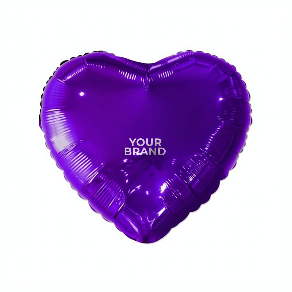 17" Heart Helium Saver XtraLife® Foil Balloons