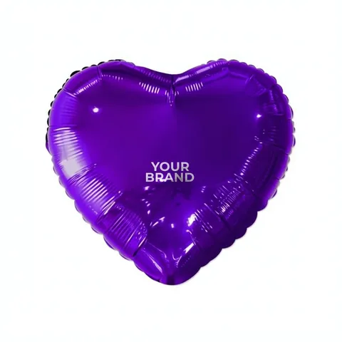 17" Heart Helium Saver XtraLife® Foil Balloons