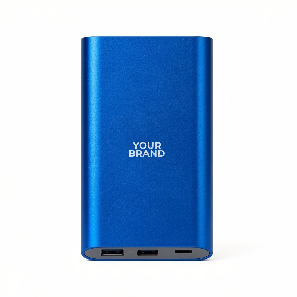 Brushed Metal Tablet Power Bank Kit