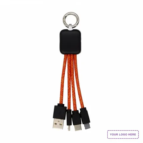 Ridge Logo Light Up Cable with Type C USB