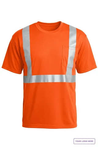 CornerStone - ANSI 107 Class 2 Safety T-Shirt. CS401
