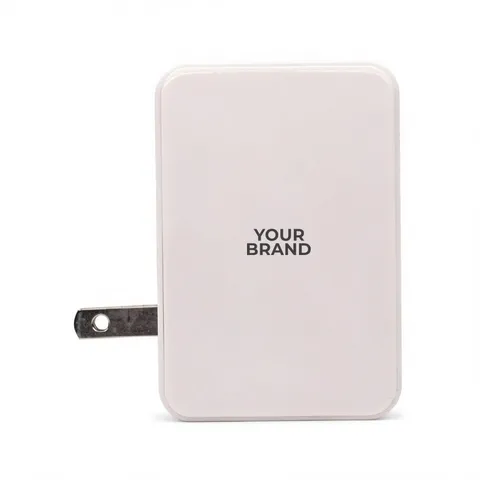 UL 4 Port USB Folding Wall Charger