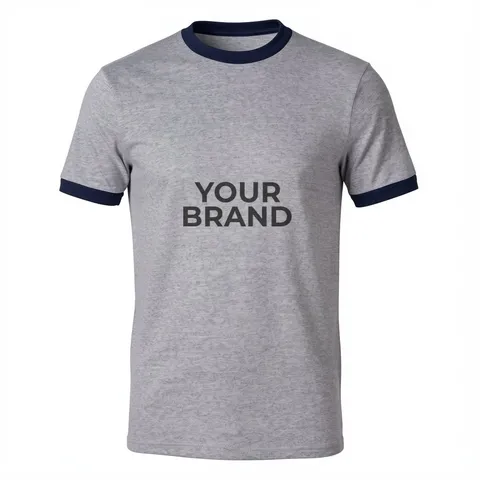 Unisex 50/50 Ringer T-Shirt - 710
