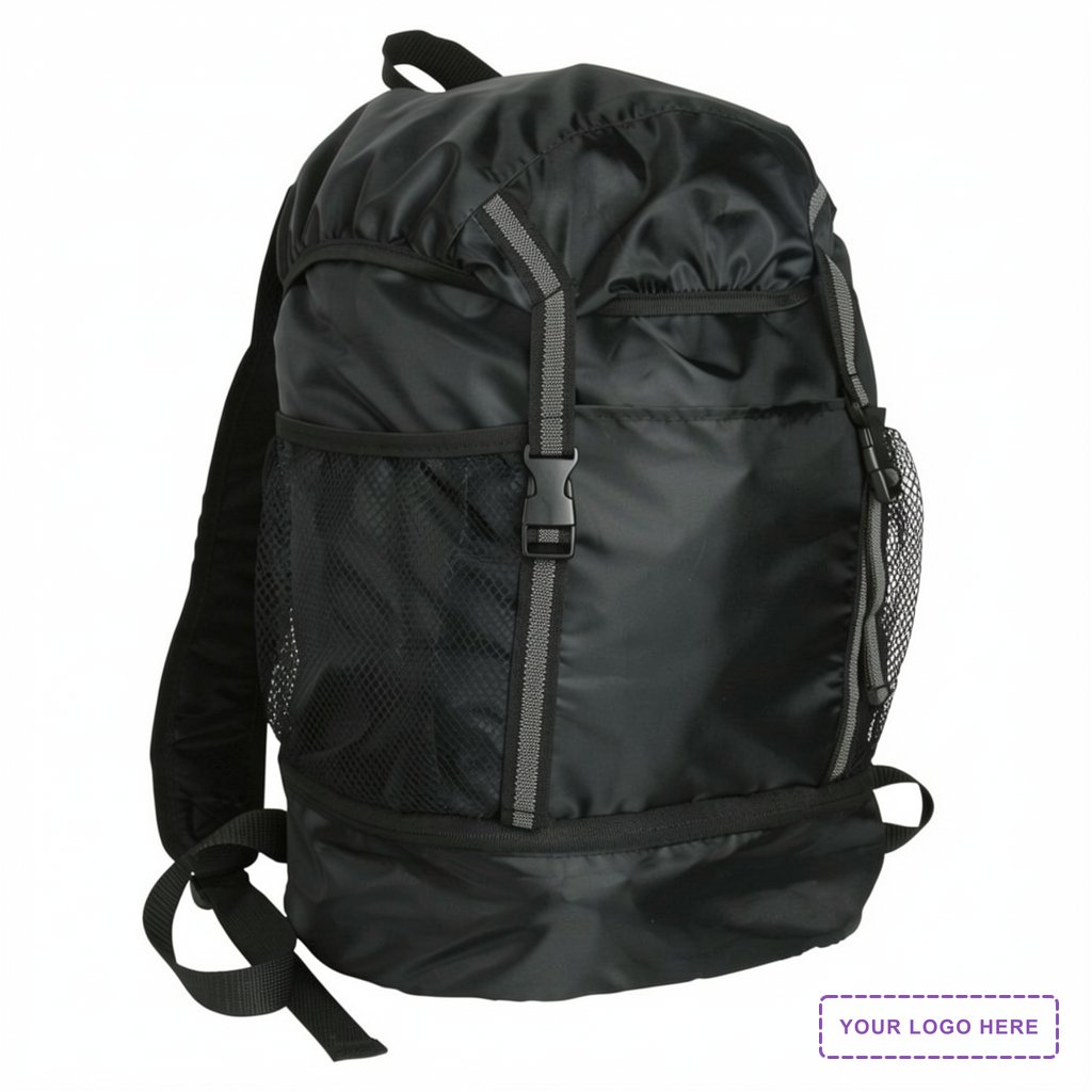 Trail Loop Polyester Drawstring Backpack