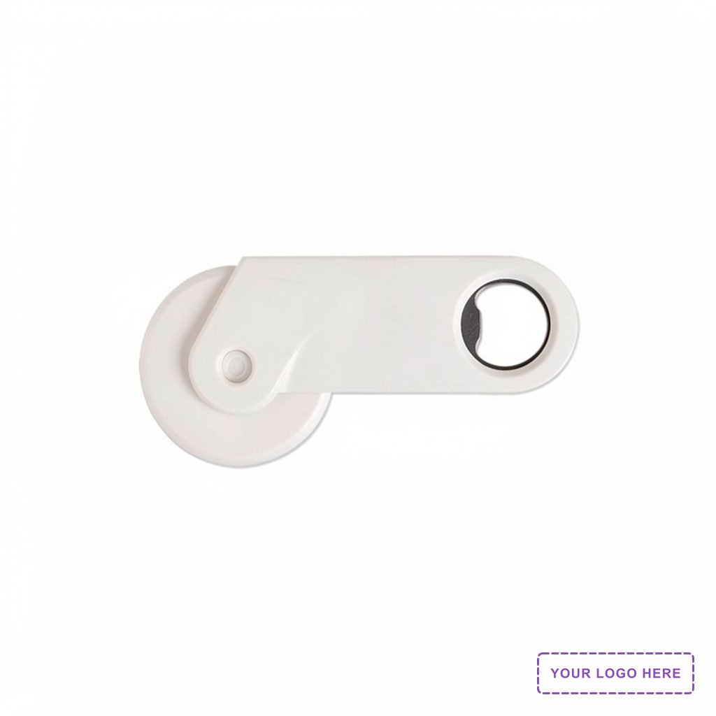 Pizza Cutter with Handle and Bottle Opener