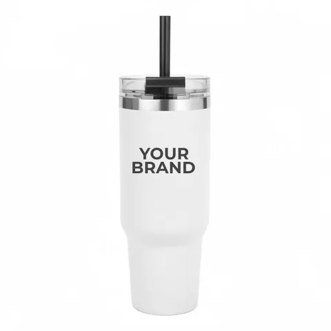 40 Oz. Full Laser Naomi Intrepid Stainless Steel Tumbler