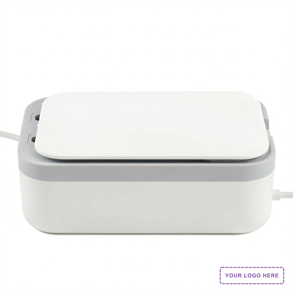 Ultrasonic Cleaner Wireless Charging UV Sanitizer