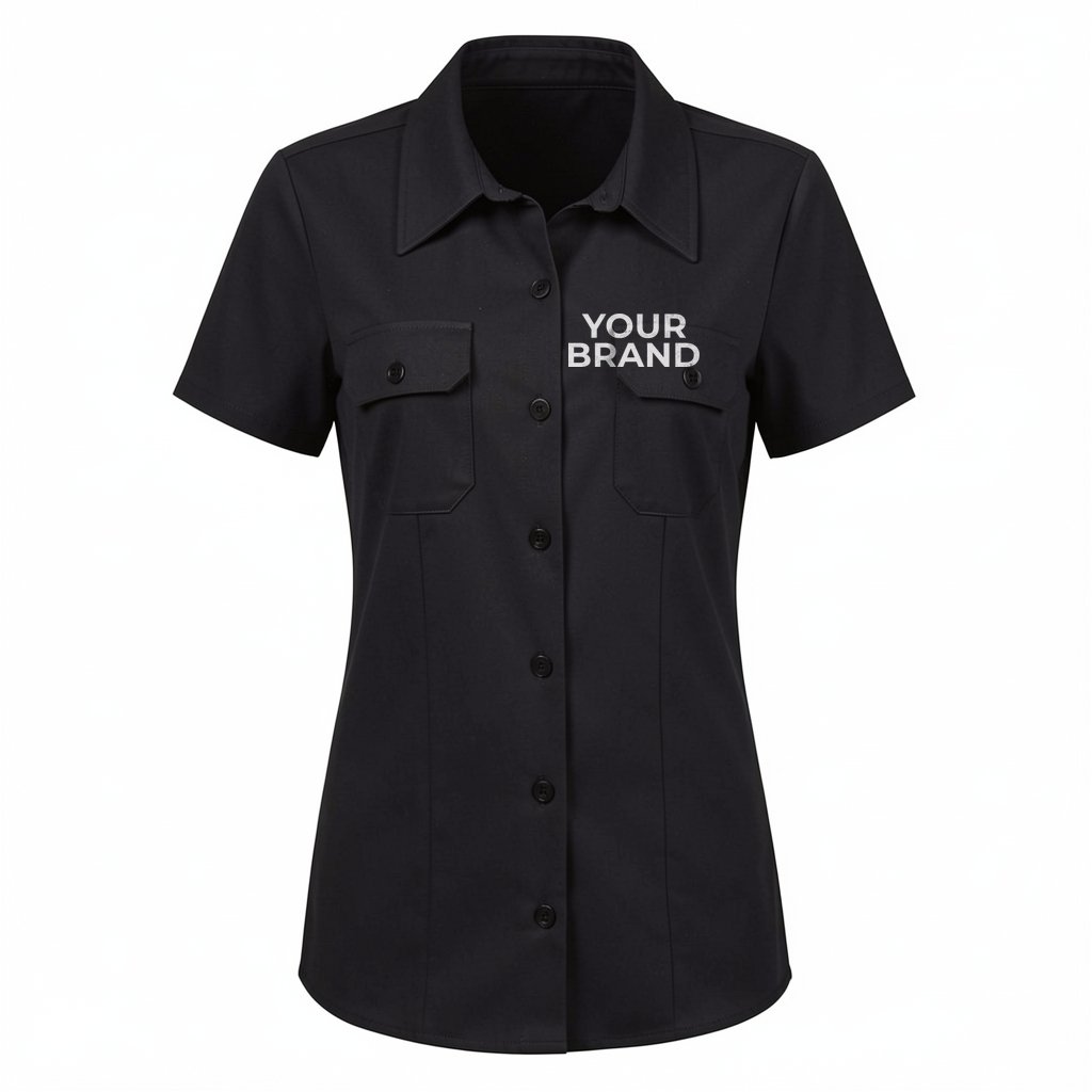 Women's Short Sleeve Work Shirt - FS57