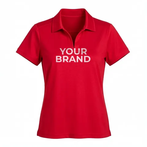 Women's CrownLux Performance® Plaited Polo - DG20W