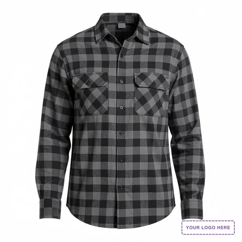 Port Authority Plaid Flannel Shirt. W668