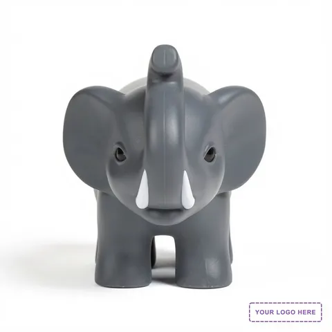 Elephant with Tusks Stress Reliever