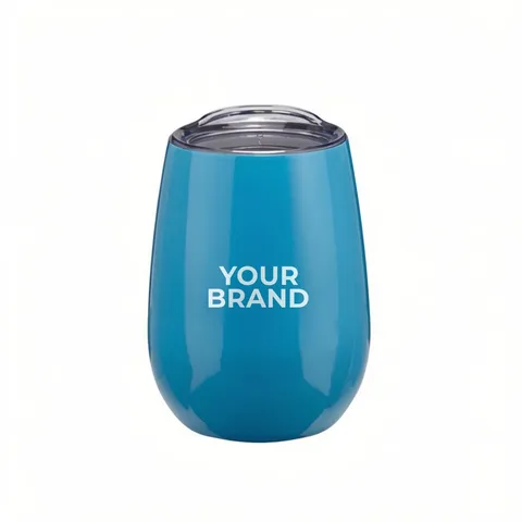 Vino Stainless Steel Stemless Wine Glass