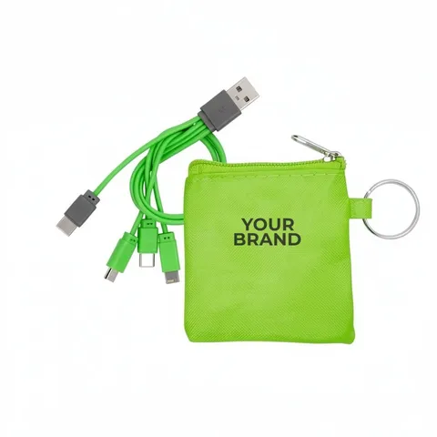 4-in-1 Colorful Pouch Cable Set