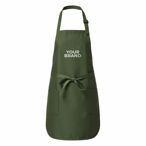 Full-Length Apron with Pockets - Q4350