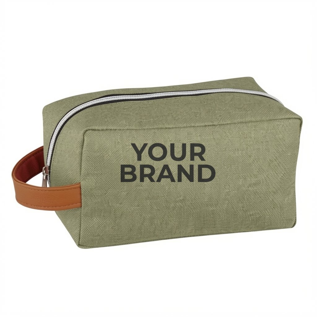 Heathered Recycled Toiletry Bag
