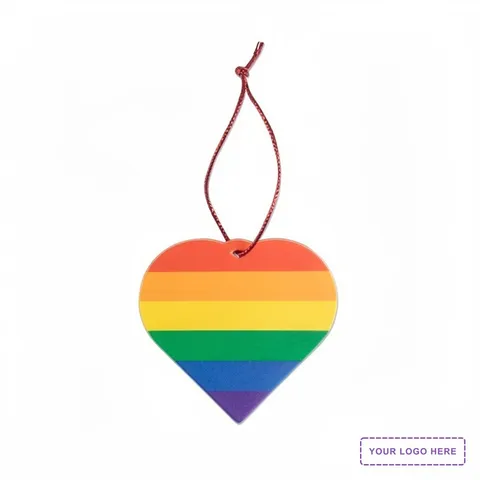 Heart Pride Ornament