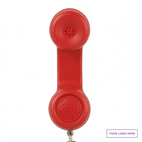 Telephone Receiver Stress Reliever Key Chain