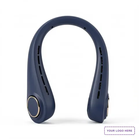 Rechargeable Silent Neckband Fan