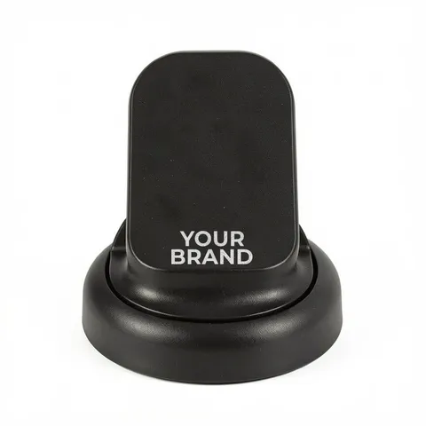 Asana Phone Stand with Built-In Screen Cleaner & Spray
