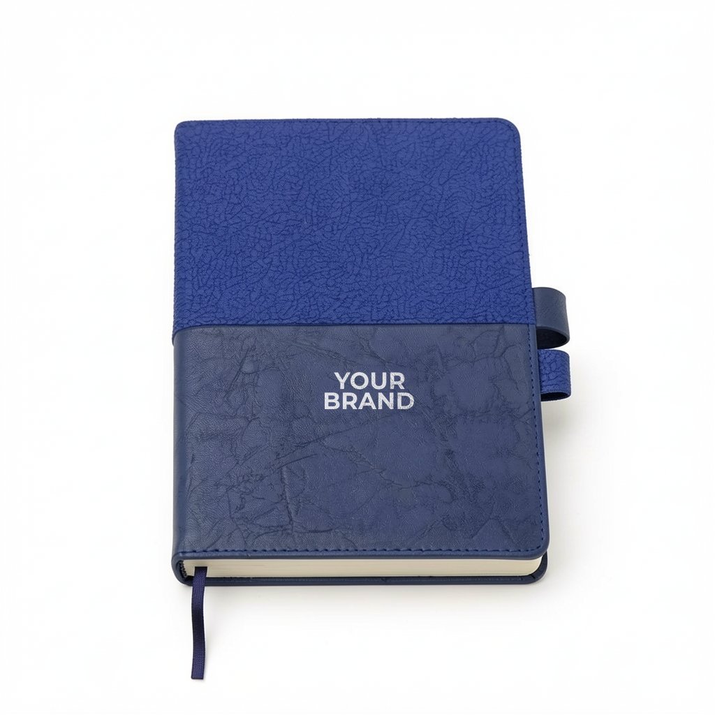Quarry Textured Journal with Interlocking Pen Closure