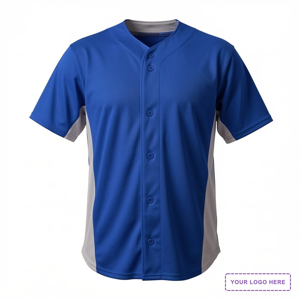 Unisex Crush Full Button Baseball Jersey - 566BFJ