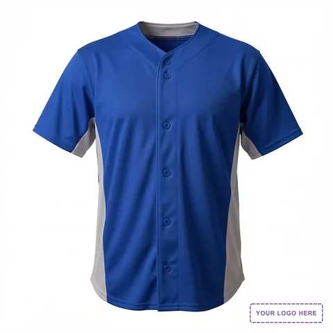 Unisex Crush Full Button Baseball Jersey - 566BFJ