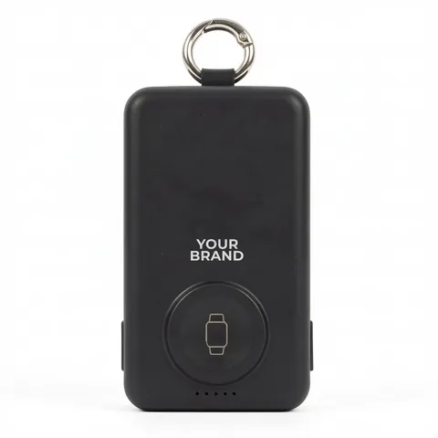 Charter 6200mAh Light Up Power Bank with Watch Charger & Keyring