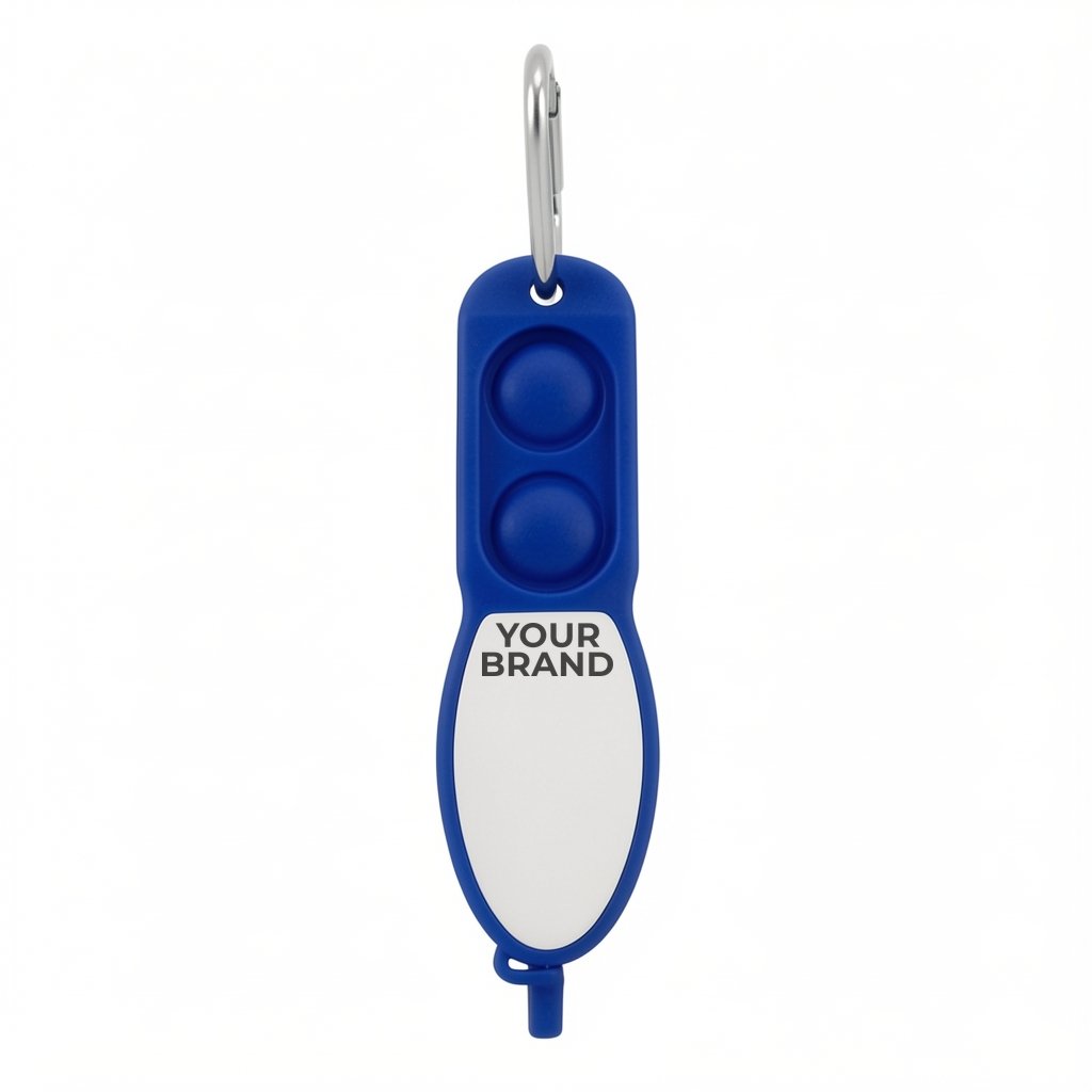 Push Pop Pen With Carabiner
