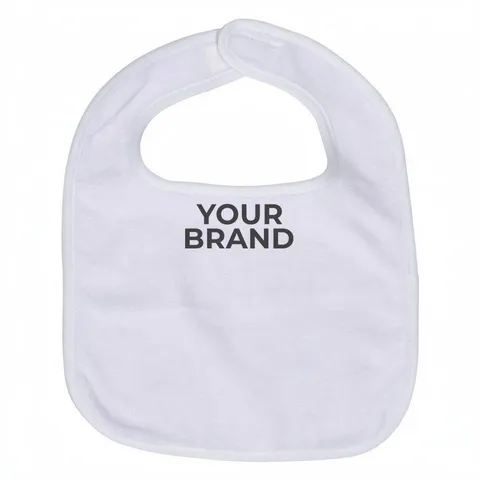 Silk Touch Baby Bib 10" x 13" 360GSM Poly/Cotton - Full Color