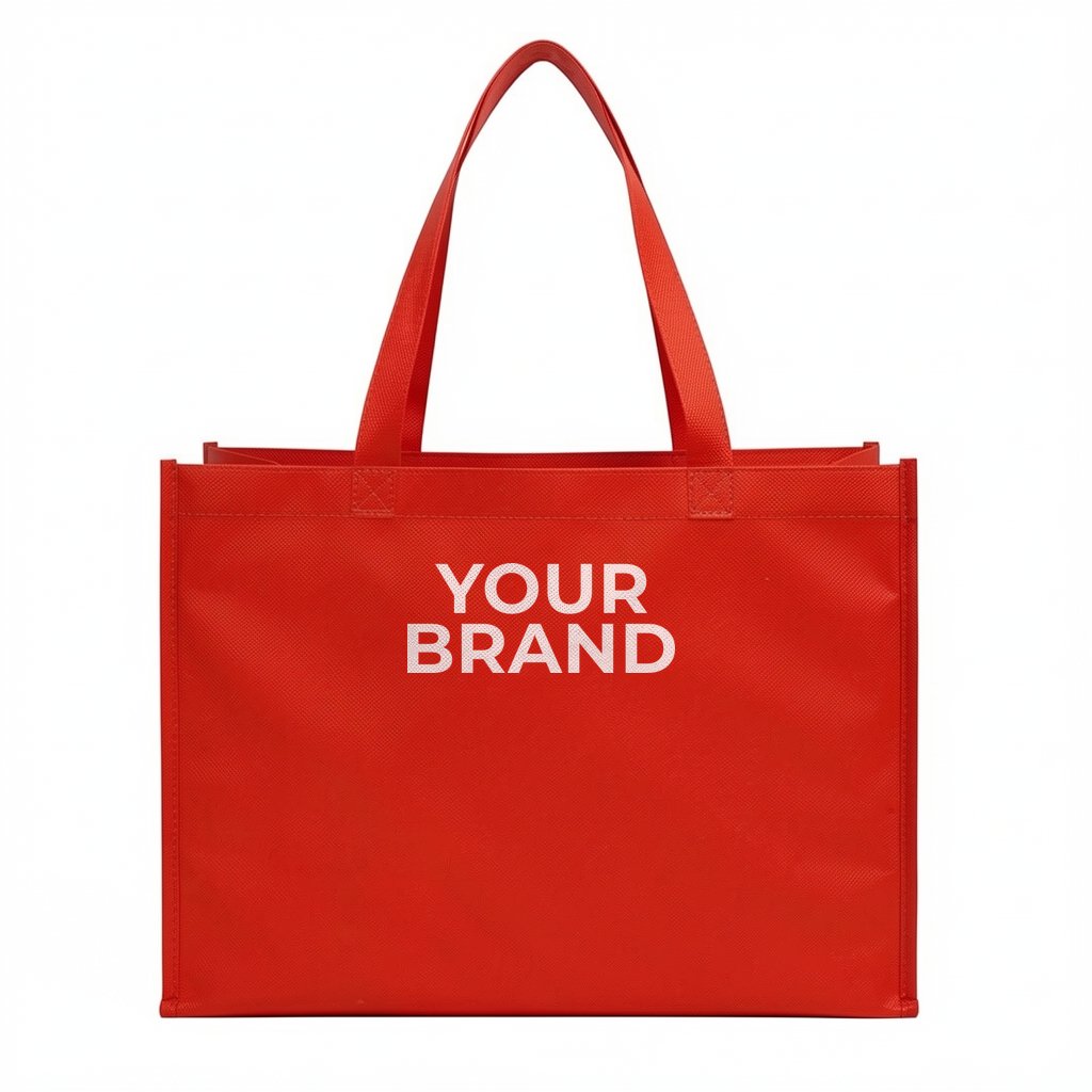 Sublimated 2 Sided Non-Woven Shopping Tote