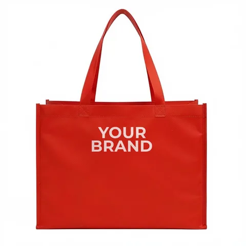 Sublimated 2 Sided Non-Woven Shopping Tote