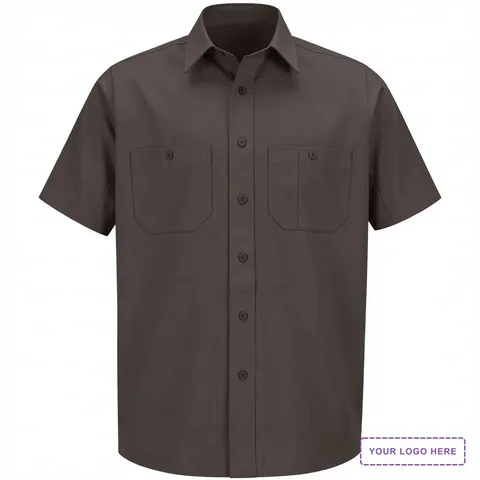Men's Short Sleeve Work Shirt - WS20