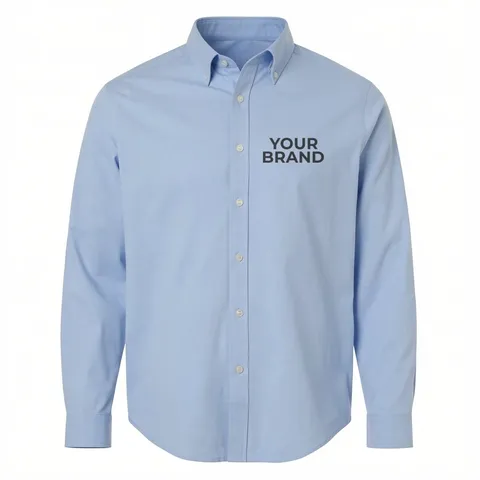 Men's CrownLux Performance® Spencer Poplin Dress Shirt - DG505