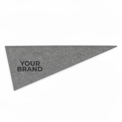 4" x 10" Full Color Felt Pennant, No Strip